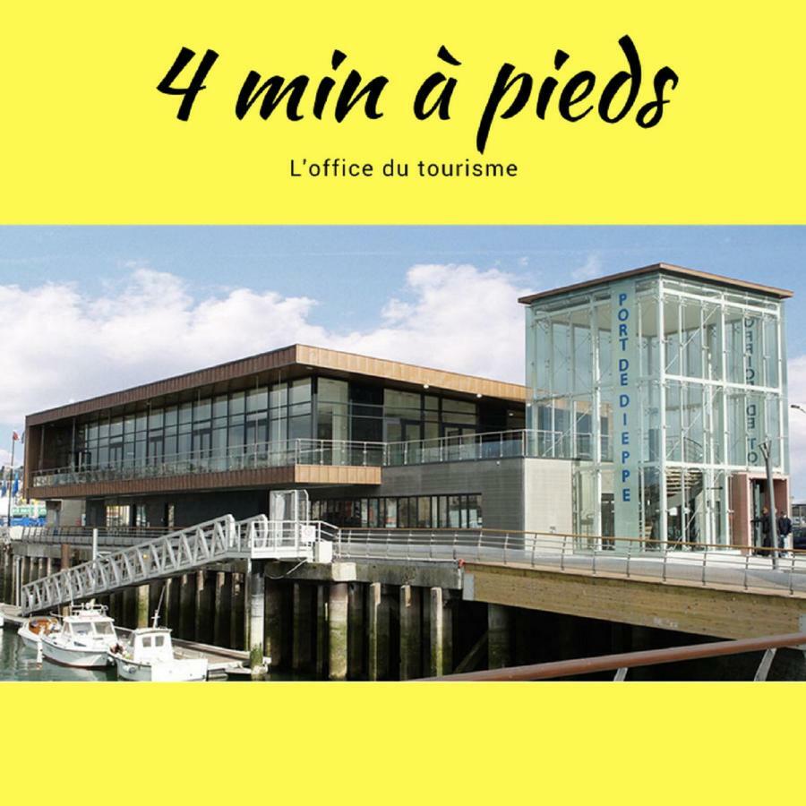 L'Etablissement La Plage A 2 Pas, Vous Propose 4 Appartements Neufs, Netflix, Lits Faits A Votre Arrivee, Serviettes De Toilette, Menage, Wifi, En Hyper Centre ,Plage A 100M, Box A Velos, Paiement 3 Fois Sans Frais, Prix Tout Compris Dieppe Exterior foto